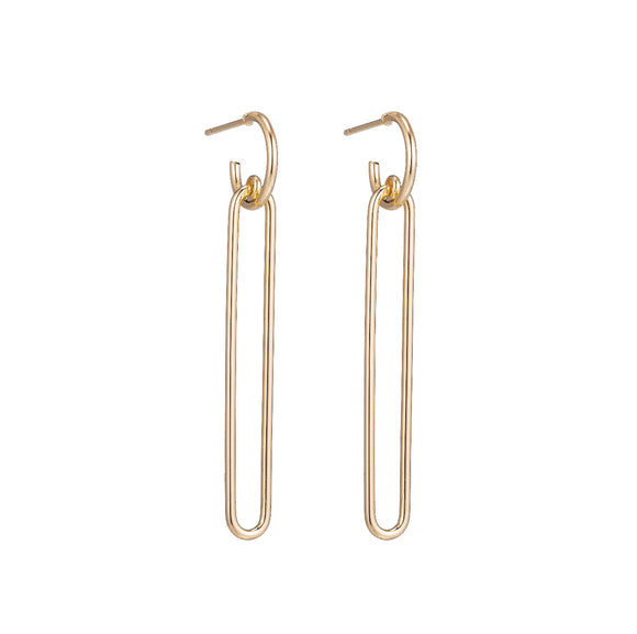 18K Gold-Filled Dangle Earrings - Vibes Jewelry