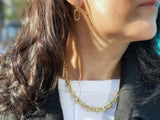 14K Gold-Filled Dainty Chain Link Earrings - Vibes Jewelry