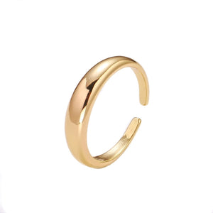 18K Gold Vermeil Simple Ring