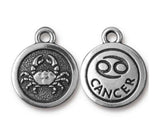 Zodiac Astrological Symbol Silver Necklace