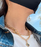 14K Gold-Filled Evil Eye Protection Necklace